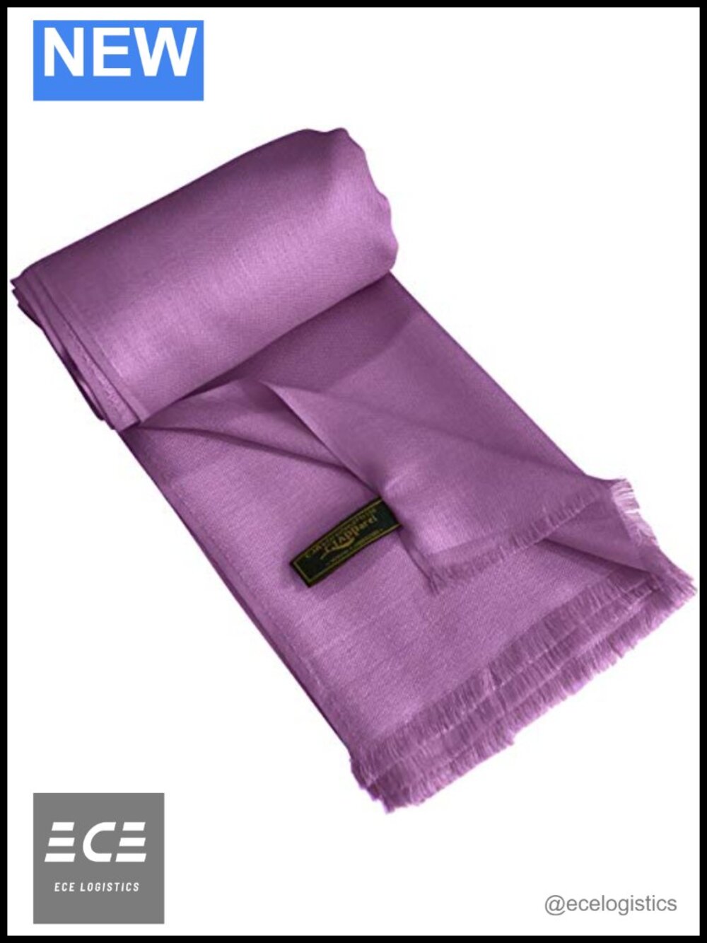 Handmade Nepalese Acrylic Viscose Fringe Shawl Wrap Scarf